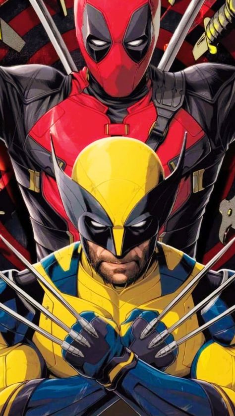 Deadpool And Wolverine Movie, Deadpool Wolverine Art, Wolverine Comic Art, Wolverine Movie, Deadpool Art, Wolverine Comic, Deadpool And Wolverine, Wolverine Art, Wolverine Marvel