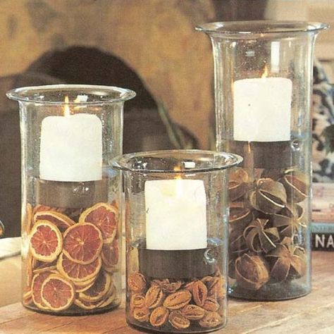 Glass Candle Holders Decorating Ideas, Welding Projects Ideas, Cylinder Candles, Holiday Lanterns, Welding Ideas, Iron Accents, Vase Fillers, Fall Candles, Lanterns Decor