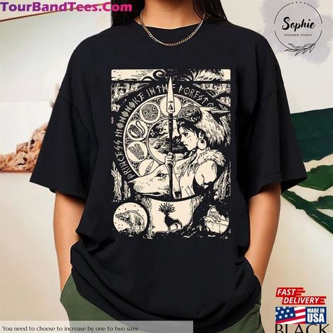 Vintage Studio Ghibli Princess Mononoke T-Shirt Hayao Miyazaki Gift Hoodie Check more at https://tourbandtees.com/product/vintage-studio-ghibli-princess-mononoke-t-shirt-hayao-miyazaki-gift-hoodie/ Ghibli Cartoon, Studio Ghibli Princess Mononoke, Ghibli Princess Mononoke, Ghibli Shirt, Cartoon Shirts, Princess Mononoke, Vintage Studio, Hayao Miyazaki, Anime Shirt