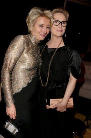 Golden Globes Party, Golden Globes After Party, Awards Party, Emma Thompson, Actrices Hollywood, Golden Globe, Meryl Streep, Golden Globe Award, 인물 사진