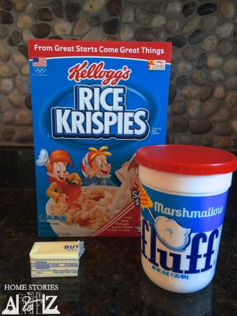 Marshmallow fluff rice krispie treat recipe Marshmallow Fluff Recipes, Homemade Marshmallow Fluff, Vegan Marshmallows, Fluff Recipe, Krispie Treats Recipe, Rice Recipes For Dinner, Rice Krispies Treats, Krispies Treats, Homemade Marshmallows