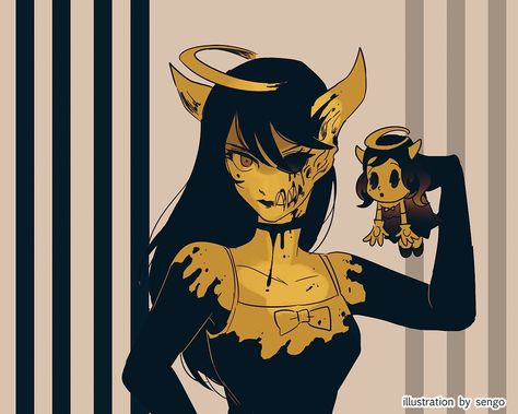 Alice Batim, Alice Angel Fanart, Alice Angel Pfp, Stranger Things Poster, Scary Animals, Alice Angel, Scary Games, Arte 8 Bits, Angel Drawing