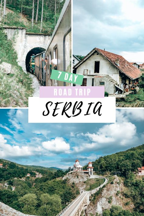 This is the perfect 7 day Serbia road trip. This Serbia travel guide will take you to all the most beautiful Serbia travel destinations including Nis and Devil's Town. This is the perfect Serbia travel itinerary for anyone who wants to see the whole country! Serbian Culture, Serbian Food, Travelling Ideas, Serbia Travel, Balkans Travel, European Travel Tips, Wellness Travel, Solo Female Travel, Travel Europe