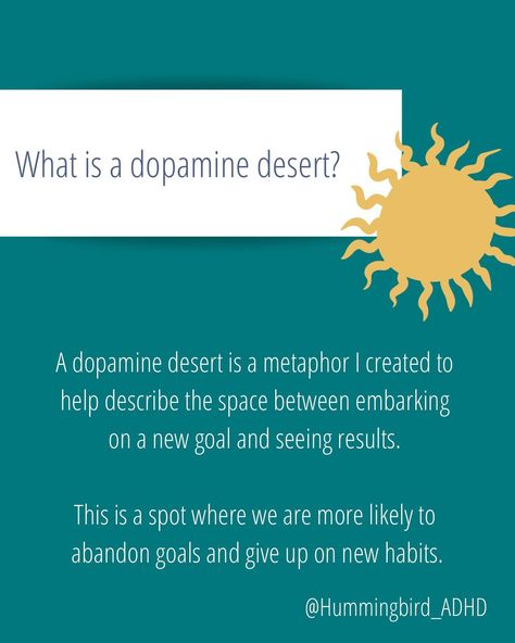 Do you struggle as an ADHDer with staying persistent towards your goals? What keeps you moving when you find yourself in a dopamine desert? #adhd #dopamine #twiceexceptional #adhdstrategies #adhdsupport #adhdbooks Twice Exceptional, Brain Chemistry, Todo List, August 1, Mental And Emotional Health, Find Yourself, Emotional Health, Chemistry, Too Much