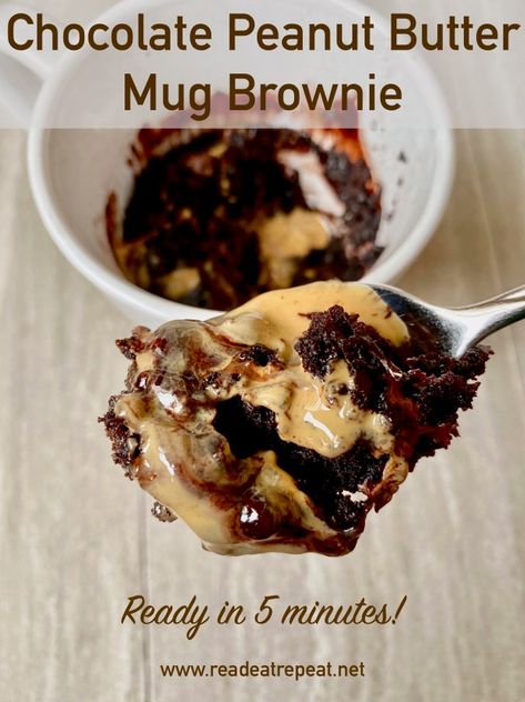 Chocolate Fix Quick, Quick Easy Dessert For One, Fast Peanut Butter Dessert, Mug Cake Chocolate Peanut Butter, Fast Single Serve Dessert, Peanut Butter Cake In A Mug, Peanut Butter Dessert For One, Quick Easy 1 Person Desserts, Dessert In Mug