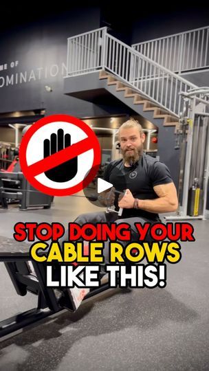 ❌Stop doing your seated cable rows like this!!
.
⚠️ Be more intentional and understand that sometimes the attachments or machines we have available to us may not “fit” for our bodies. Sometimes adjusting our body to “fit” the machine or utilizing a different attachment is the best option.
.
👉Without being able to fully shorten  lat it leaves me at a disadvantage with this specific exercise utilizing this toddler attachment, so I explain what you can do to optimize it and make it more efficient for you.
.
⚠️Also understand that full protraction and retraction is necessary to fully work the musculature of the back, so get really good at that! Pay attention in the video, I explain it all!
.
If this was valuable, please share with a friend who you think may benefit 🙏
.
Coach J
.
#backday #ba Seated Cable Row, Cable Row, Lifestyle Coach, Lifestyle Coaching, Back Day, February 22, The Resistance, What You Can Do, Our Body