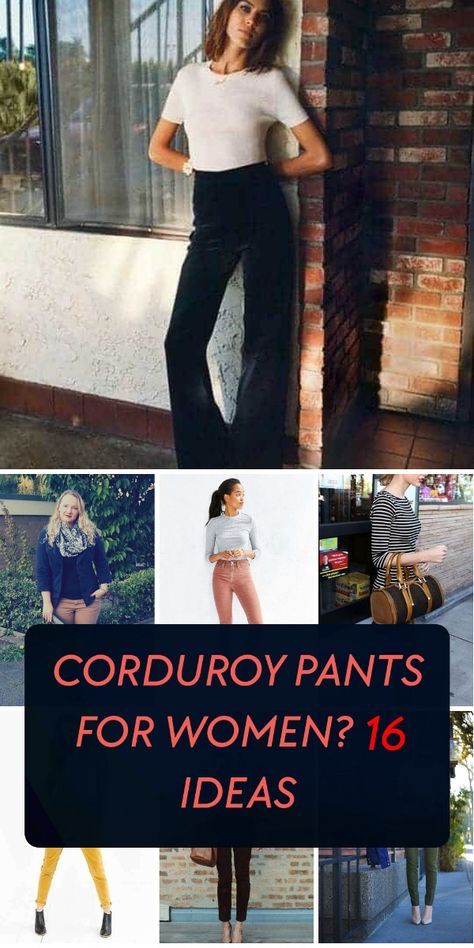 Women’s Corduroy Pants Outfit, Brown Courdory Pants Outfit 2023, How To Style Black Corduroy Pants, Outfits With Black Corduroy Pants, How To Wear Corduroy Pants, What To Wear With Corduroy Pants, Black Courdory Pants Outfit, Corduroy Wide Leg Pants Outfit, How To Style Brown Corduroy Pants