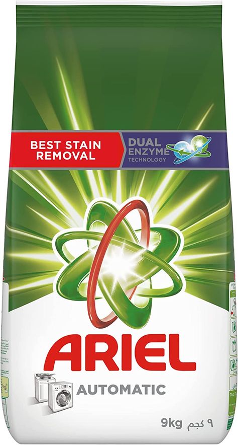 Ariel Automatic Powder Laundry Detergent Original Scent 9kg Ariel Detergent, Powder Laundry Detergent, Powder Detergent, Laundry Detergent, Stain Remover, Cash On Delivery, Ariel, Stain, The Originals