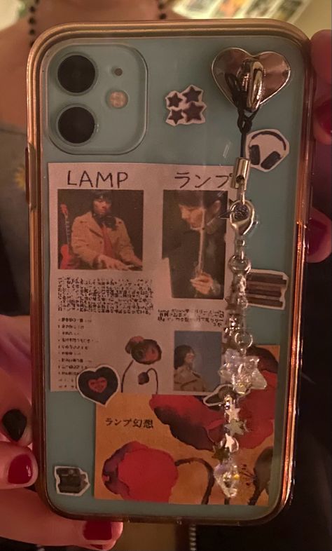 Lamp Japanese Band Aesthetic, Lamp Japanese Band Wallpaper, Aestethic Phone Cases, Lamp Band Aesthetic, Lamp Band Japan, Lamp Japanese Band, Lamp Phone Case, Phone Case Pictures, Decorating Phone Case