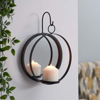 Wall candle holders ideas