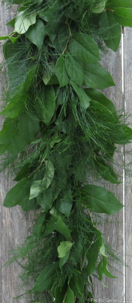 Artificial eucalyptus garland