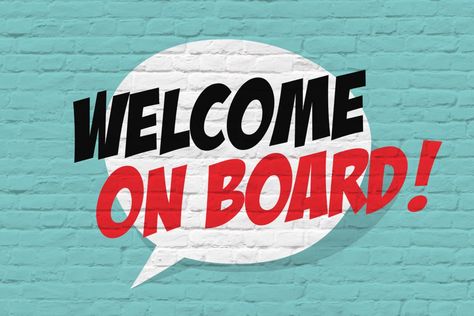 30 Welcome Messages for New Employees | Traqq Blog Welcome New Employee Poster, Welcome Message For New Employee, Welcome On Board Employee, Welcome New Employee, Employee Quotes, Welcome Words, Employees Card, Welcome Note, Welcome On Board