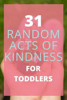 31 random acts of ki 31 random acts of kindness to teach toddlers about the joys of giving. Random acts of kindness ideas for kids...just in time for Christmas! Random Acts Of Kindness Ideas, Acts Of Kindness Ideas, February Art, Kindness For Kids, Kindness Ideas, Kindness Elves, Toddler Montessori, Parenting Blogs, Blessing Bags