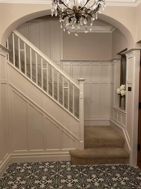 Elephants Breath Paint, Hallway Paint, Elephants Breath, Skimming Stone, Painted Stairs, Paint Colours, Paint Colors, Hallway, Stairs