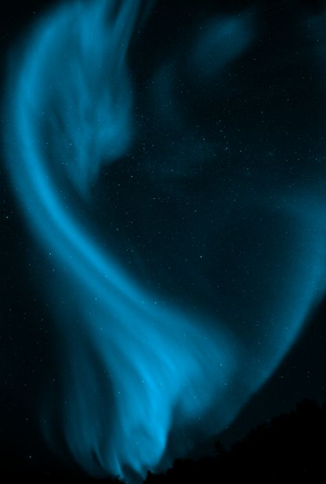 Blue aurora. Sky Lights, Blue Aurora, Northern Lights (aurora Borealis), Aurora Borealis Northern Lights, To Infinity And Beyond, The Night Sky, Natural Phenomena, Beautiful Sky, Science And Nature