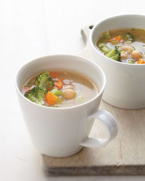 Breakfast Vegetable-Miso Soup with Chickpeas Soup With Chickpeas, Breakfast Vegetables, Breakfast Soup, Chickpea Soup, Vegetable Soup Recipes, Miso Soup, Vegan Soup, Low Carb Breakfast, Low Carb Yum