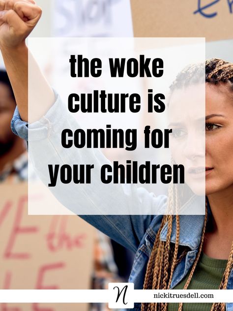 Do you know what it means to be woke? If you’re not sure, it’s time to get educated, because the woke culture is coming for your children. Woke Culture, Critical Theory, Corporate America, School Staff, Patriotic Party, Banned Books, Get Educated, Christian Parenting, Home Education