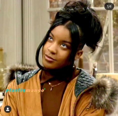 Reagan Gomez, 1990s Hairstyles, Cutest Hairstyles, Black Hair 90s, 2000s Hairstyles, 90’s Hairstyles, Pressed Natural Hair, Silk Press Natural Hair, 90s Hairstyles