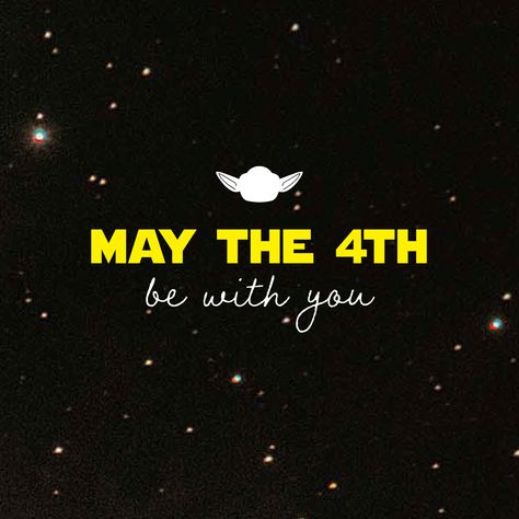 MAY THE FOURTH be with you and have a happy Star Wars Day!  #StarWars #MayThe4thBeWithYou MayTheForceBeWithYou #Yoda #DublinOhio Star Wars Coffee Quotes, May 4th Be With You, May The Force Be With You, Happy Star Wars Day, May The Fourth Be With You, Engagement Posts, Creepy Drawings, May The Fourth, Sweater Ideas