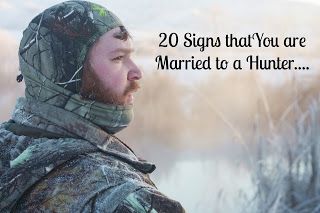 20 signs that you are married to a hunter.   Hunting season. Hunters Wife. Deer hunting. Duck Hunting. Fun stuff... Duck Hunting Humor, Hunters Wife, Hunting Packs, Hunting Quotes, Hunting Humor, Deer Season, Hunting Girls, Hunting Camo, Hunting Tips