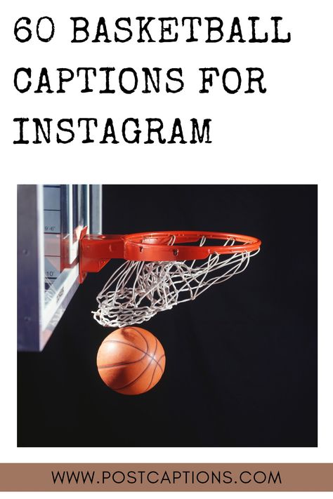 As basketball fans, we love to show our support for our favorite teams and players. What better way to do that than by using a great caption on Instagram? We’ve gathered 60 of the best captions for you to use, whether you’re a fan of the NBA or just love playing ball in your driveway. So don’t wait any longer – start clicking through our list and find the perfect caption for your next post! Basketball Captions Instagram, Basketball Captions, Basketball Puns, Engagement Captions, Mvp Basketball, Instagram Post Captions, Best Captions, Balls Quote, Start Quotes