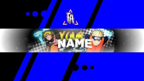 Banner template Naruto Anime Banner For Youtube, Anime Youtube Banner, Naruto Banner, Banner For Youtube, Anime Banner, Best Banner Design, Youtube Banner Backgrounds, Best Banner, Anime Head