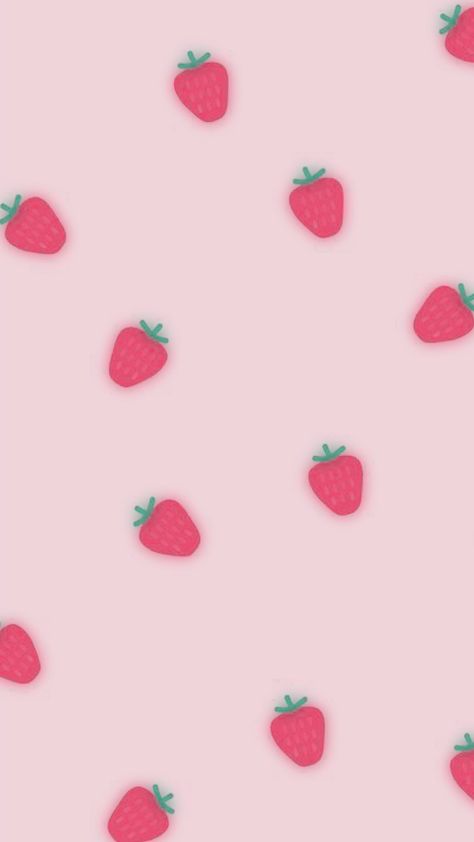 Lock Screens, Best Iphone Wallpapers, Free Hd Wallpapers, Iphone Wallpapers, Pink Wallpaper, Phone Covers, Pink Aesthetic, Aesthetic Wallpaper, Strawberries