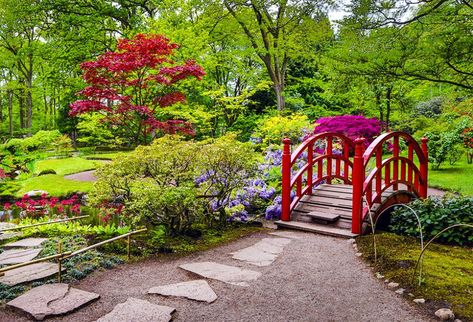 Le pont Kanazawa, Japanese Garden, Garden Bridge, Zen, Outdoor Structures, Patio, Japan, Patios