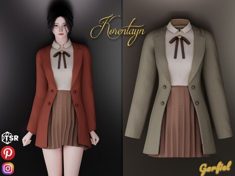 Steve Harrington Sims 4 Cc, Sims 4 Cc Korean Fashion Maxis Match, Ts4 Cardigan, Sims 4 Cc Waistcoat, Sims 4 Cc Clothes Female Dark Academia, Sims 4 Overcoat, Trench Coat Sims 4 Cc, Sims 4 Uniform Cc, Sims 4 Cardigan Accessory