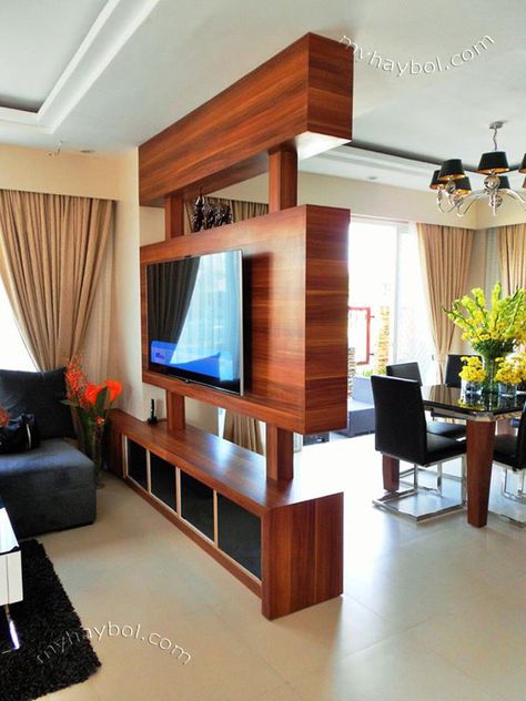 Home Builder Talisay, Cebu Separate Rooms Without Walls, Living Room Divider, Small House Interior, Small House Design Exterior, Small House Interior Design, تصميم للمنزل العصري, Living Room Partition, Living Room Partition Design, Room Partition Designs