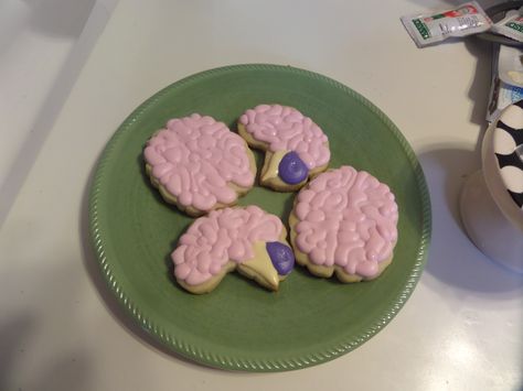 Brain Cookies Decorated, Chiropractor Cookies Decorated, Biology Cookies, Brains Cupcakes, Brain Texture, Brain Cookies, Surgeon Cookies Decorated, Science Cookies, Brain Drawing