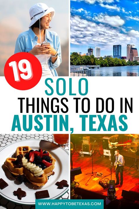 Things to do in Austin alone Fun Things To Do Alone, Austin Travel, Visit Austin, Solo Trip, Things To Do Alone, Delicious Drinks, Food Trucks, Austin Texas, Walking Tour