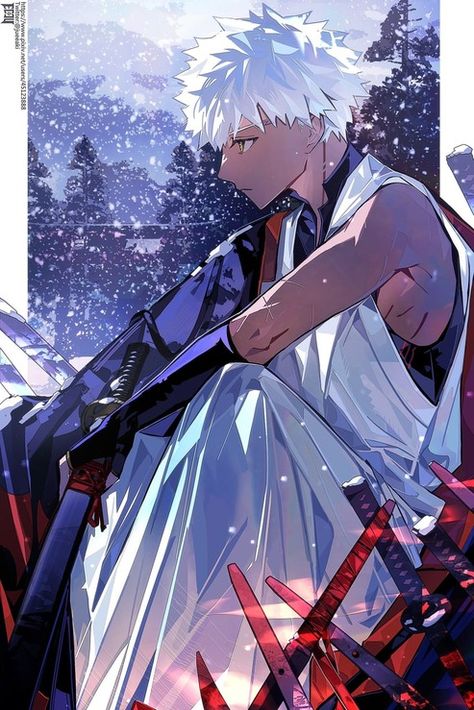 Senji Muramasa, Fate Shirou, Bleach Ichigo Bankai, Archer Emiya, Fate Archer, Shirou Emiya, Fate Servants, Fate Stay Night Anime, Cyberpunk Character