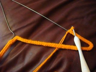 Crochet Cover Your Wire Hangers : 12 Steps (with Pictures) - Instructables Crochet Hangers, Covered Coat Hangers, Wire Coat Hangers, Hanger Crafts, Crochet Cover, Coat Hangers, Crochet Coat, Clothes Hangers, Know It All