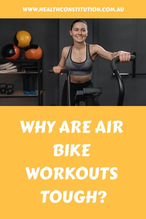 Have you tried working out on an exercise bike with a fan wheel? Well, it’s anything but a breeze for sure! Here’s why. Air Bike Workout, Gym Cycle, Bike Workouts, Monthly Workout Plan, Bike Workout, Air Bike, Workout Benefits, Indoor Bike, Heath And Fitness