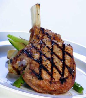 Veal Chop Recipes, Veal Chops, New York Kitchen, Veal Steak, Veal Chop, Veal Recipes, Chops Recipe, Wine Food Pairing, Grilled Steak