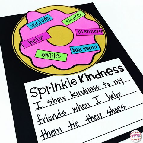 Sprinkle Kindness, Kindness Lessons, Jelly Donut, Read Aloud Activities, Spreading Kindness, Kindness Activities, Beginning Of The School Year, Character Education, Classroom Community