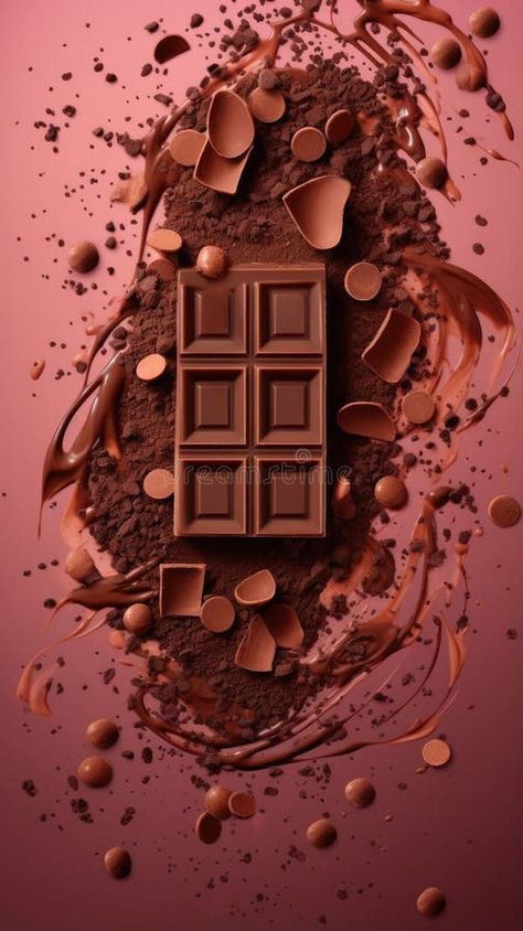 Stylish advertising background for a chocolate store - stock concepts royalty free stock image Concept Picture, Chocolate Display, Chocolate Store, Advertising Background, Chocolate Stores, Stock Images Free, Investment, Photo Image, Royalty