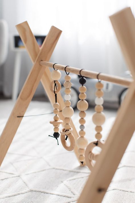 Diy Baby Play Gym, Diy Baby Gym, Wooden Play Gym, Wood Baby Toys, Baby Activity Gym, Wooden Baby Gym, Baby Gym Toys, Baby Play Gym, Diy Bebe