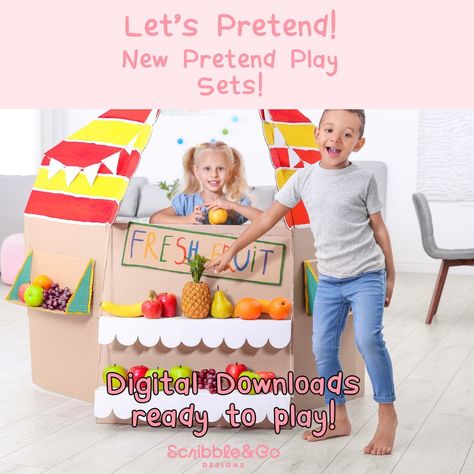 🎉 BIG NEWS! We’ve just launched an exciting new collection of Pretend Play printable sets, perfect for sparking creativity and fun! 🧁🍋🐾📚 Now your little one can run their own Lemonade Stand, Vet Clinic, Farmer’s Market, Ice Cream Shop, Library, or Doctor’s Surgery—all from home! Each set is packed with everything they need for hours of imaginative play, from signs and forms to price tags and patient charts. These easy-to-print sets are perfect for solo or group play, encouraging learning and ... Vet Clinic, Let's Pretend, Vet Clinics, Lemonade Stand, Ice Cream Shop, Co Design, Big News, Ready To Play, Price Tags