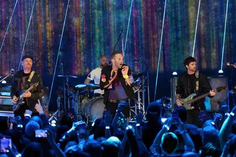 Coldplay pledge 50% lower CO2 emissions on 2022 world tour | Coldplay | The Guardian London In October, Hampden Park, Private Flights, Massive Attack, Reduce Energy Consumption, University Of Manchester, Reduce Energy, Tame Impala, Kinetic Energy