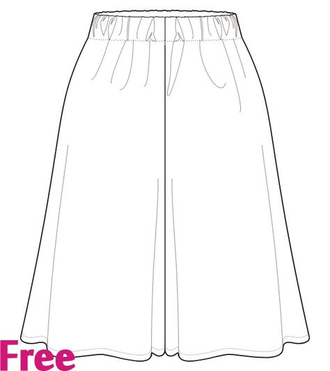 Culotte skirt 3 Sewing Patterns | DRCOS Patterns & How To Make Drcos Patterns, Culotte Skirt, Japanese Sewing Patterns, Lady L, Japanese Sewing, Lady M, Japanese Patterns, Paper Pattern, Sewing Patterns Free