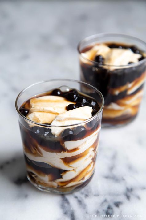 Taho (Filipino Sweet Tofu) - The Little Epicurean Taho Filipino, Sweet Tofu, Tofu Dessert, Filipino Dessert Recipes, Filipino Food Dessert, Dessert Summer, Silken Tofu, Filipino Desserts, Bake Dessert