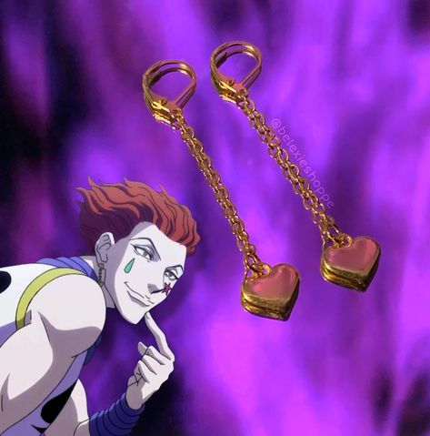 Hisoka Earrings, Hunter X Hunter, The Magicians, Princess Zelda, Zelda Characters, Anime, Fictional Characters, Art