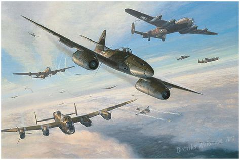 Messerschmitt Me 262 Adolf Galland, Ww2 Fighter Planes, Messerschmitt Me 262, Luftwaffe Planes, Me 262, Aviation Posters, Wwii Plane, Airplane Art, Ww2 Planes