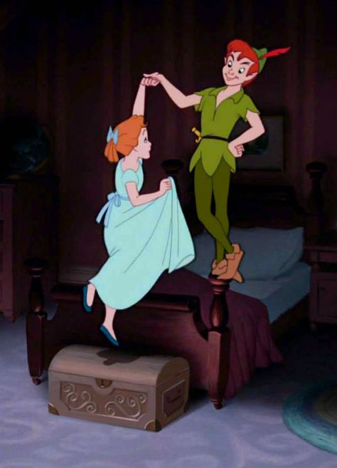 Walt Disney Paris, Wendy Peter Pan, Peter Pan 1953, Disney Prince, Peter Pan Disney, Peter And Wendy, Disney Adult, Animation Disney, Peter Pan And Tinkerbell