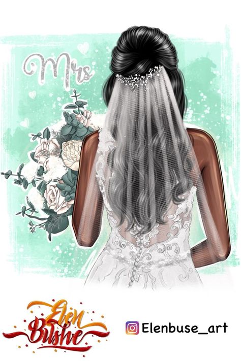 Wedding clipart, Wedding, Bride clipart, Young wife, Wedding portrait, Wedding gift, Wedding dress, Wedding hairstyle, Personalized clipart, Festive clipart, Bride anniversary gift, Customizable clipart, Elenbushe, Bride Clipart, Dress Png, Wedding Artwork, Face Stencils, Cake Printing, Hand Embroidery Videos, Photoshop Plugins, Vintage Invitations, Embroidery Videos