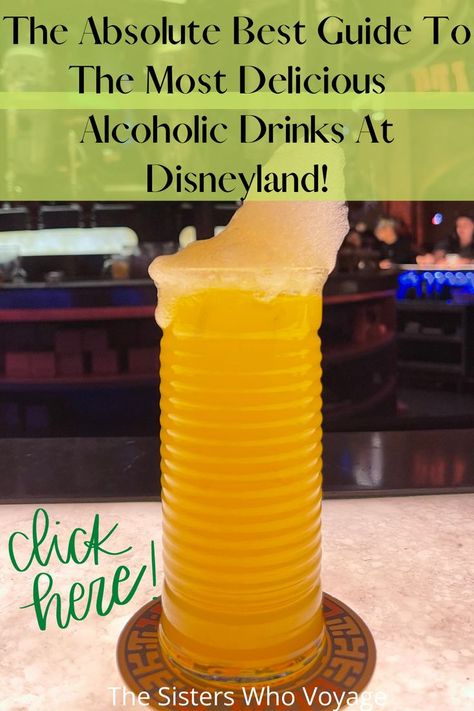 Who else loves trying out different alcoholic drinks at Disneyland? Disneyland has extraordinary beverages ranging from topical, sour, sweet, fruity, and wine. Also, if you're into ciders, seltzers, and beers, they got your back. We broke down the best drinks at Disneyland in this guide, so make sure to read it to find your favorite! Disneyland Drinks, Disneyland Vacation Planning, Fun Drinks Alcohol, Best Drinks, Best Alcohol, Disney California Adventure Park, Yummy Alcoholic Drinks, Disneyland Vacation, Disneyland Hotel