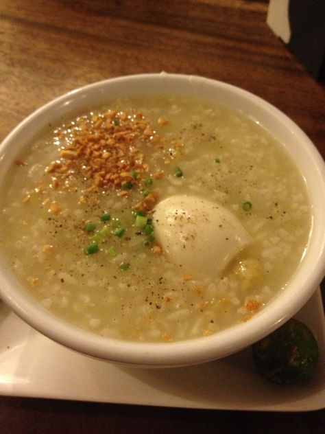 Arroz Caldo @ Lugaw Republic Tagaytay Lugaw Food, Tagaytay, Filipino Food, Filipino Recipes, Hummus, Ethnic Recipes, Quick Saves