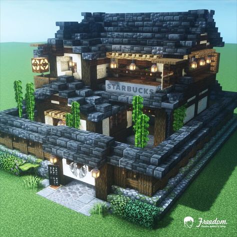 Minecraft 1.17.1 JAVA Architecture In Japan, Minecraft Japanese House, Minecraft Base, Minecraft Japanese, Rumah Minecraft Sederhana, Minecraft Structures, Minecraft House Plans, Minecraft Cottage, Easy Minecraft Houses